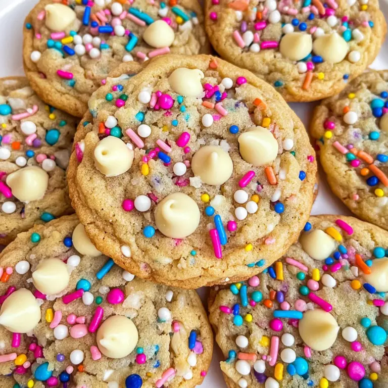 Birthday Cake Sugar Cookies