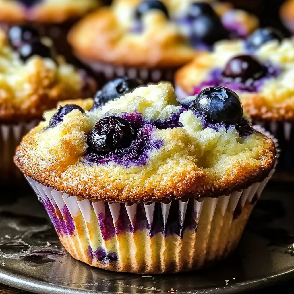 Blueberry Cream Cheese Muffins Recipe
