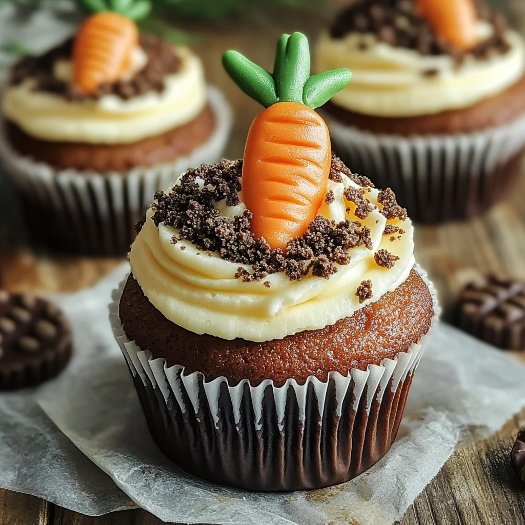 Carrot Patch Cupcakes