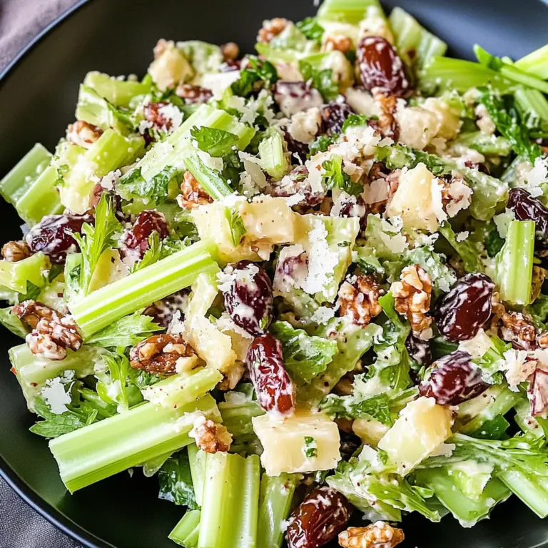 Celery Parmesan Date Salad