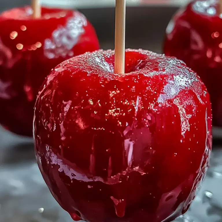Classic Red Candy Apples