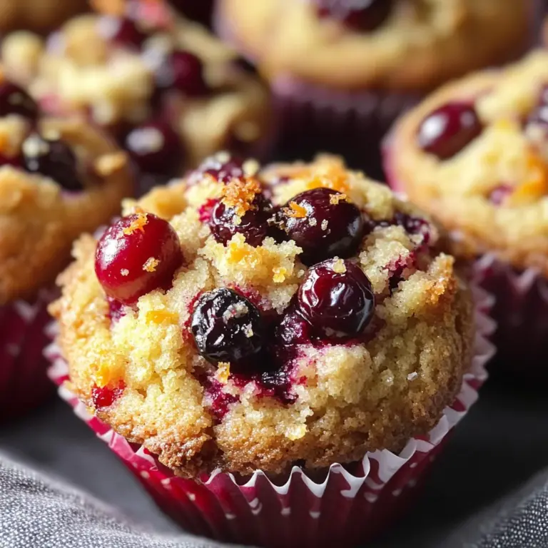 Cranberry Orange Muffins