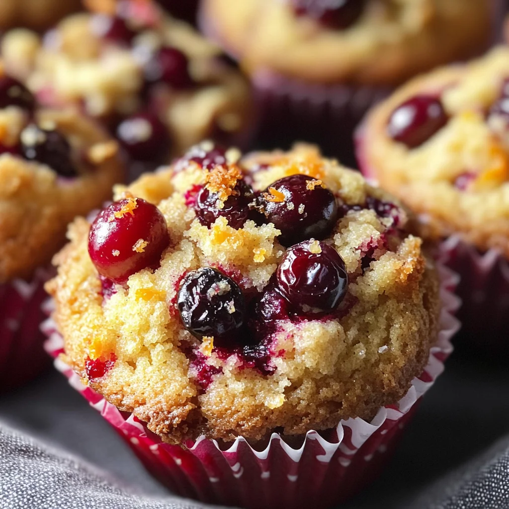 Cranberry Orange Muffins