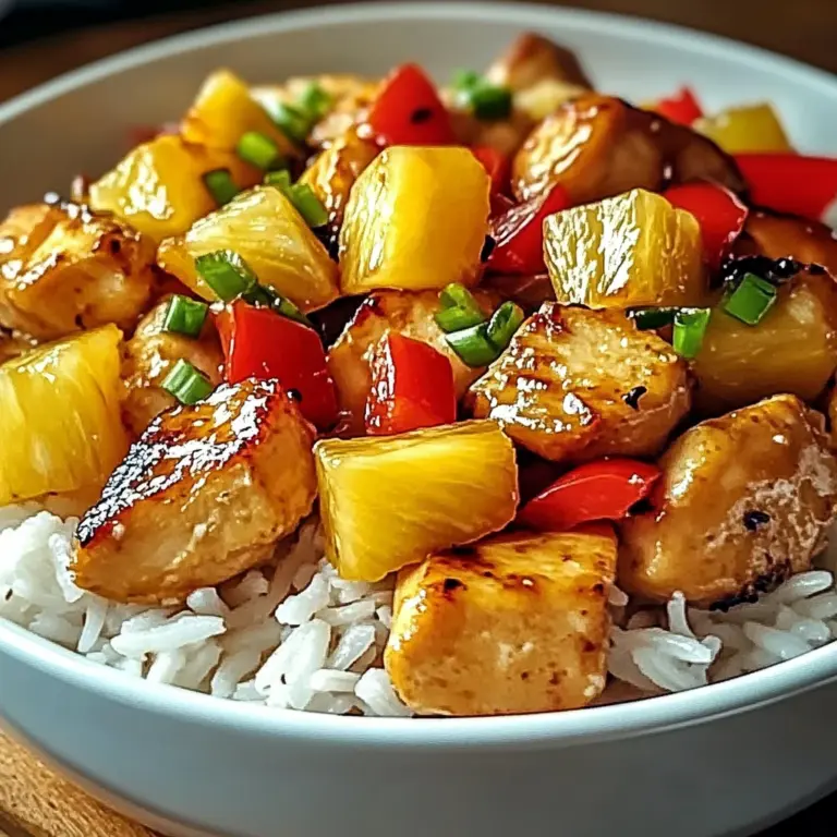 Delicious Pineapple Chicken and Rice for Quick Family Dinners