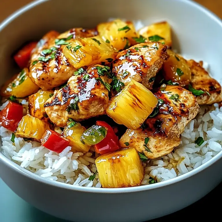 Deliciously Easy Pineapple Chicken and Rice