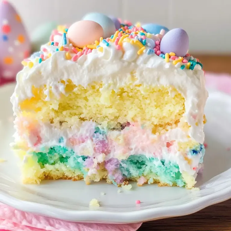 Easter Poke Cake