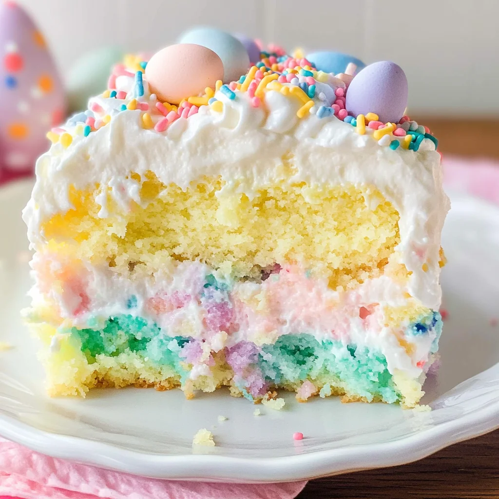 Easter Poke Cake
