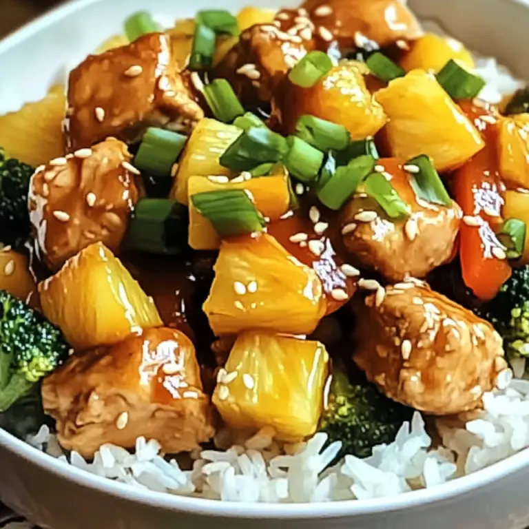 Easy Pineapple Chicken with Rice: An Incredible Ultimate Recipe