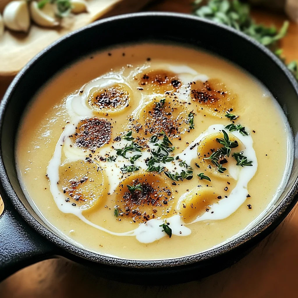 French Garlic Soup