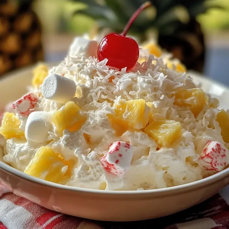Hawaiian Pineapple Coconut Fluff