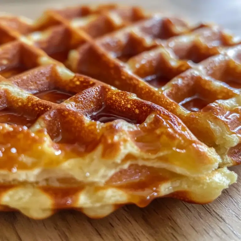 Homemade Croffle Recipe (Croissant Waffles)