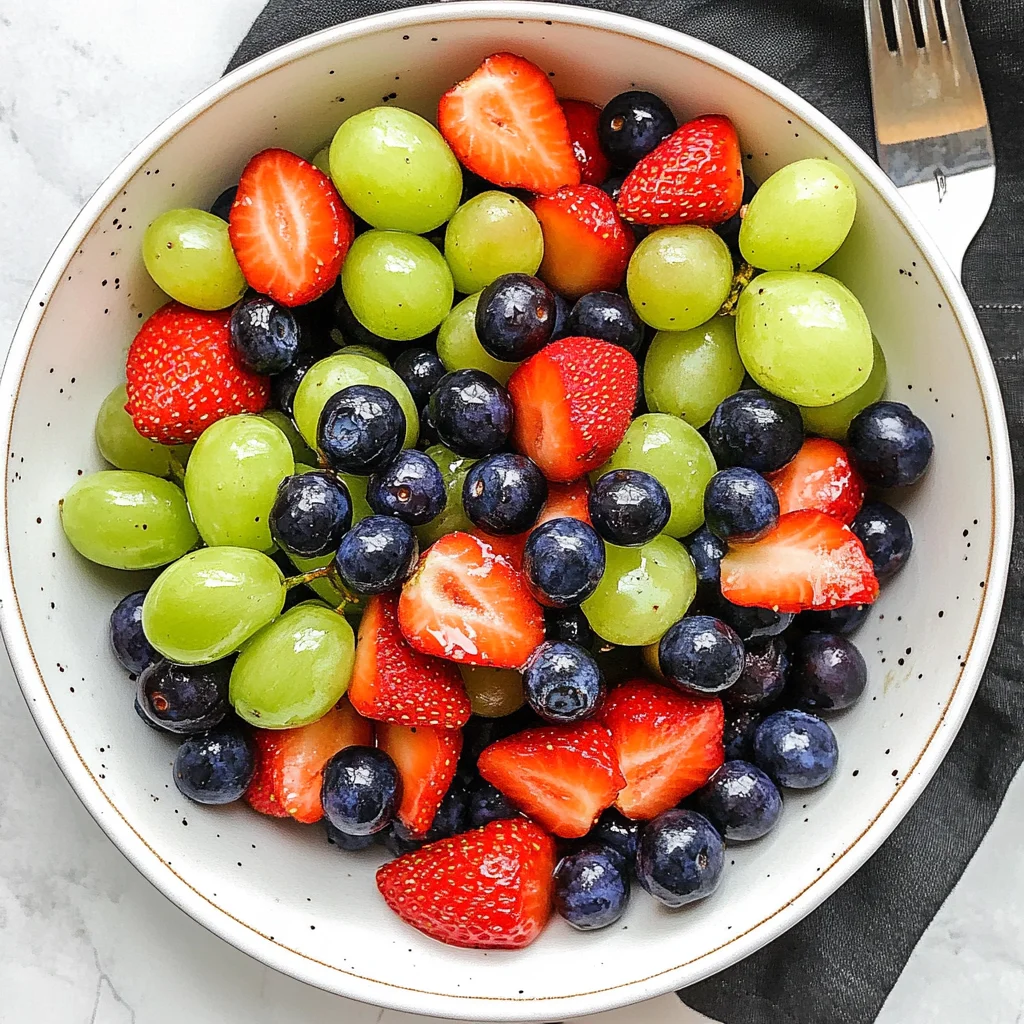 Honey Lime Fruit Salad