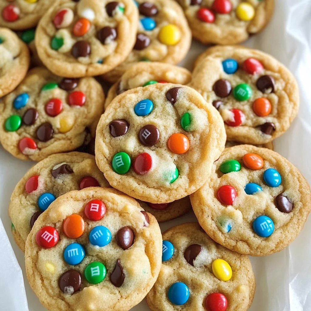 Mini M&M Cookies (Itty Bitty!)