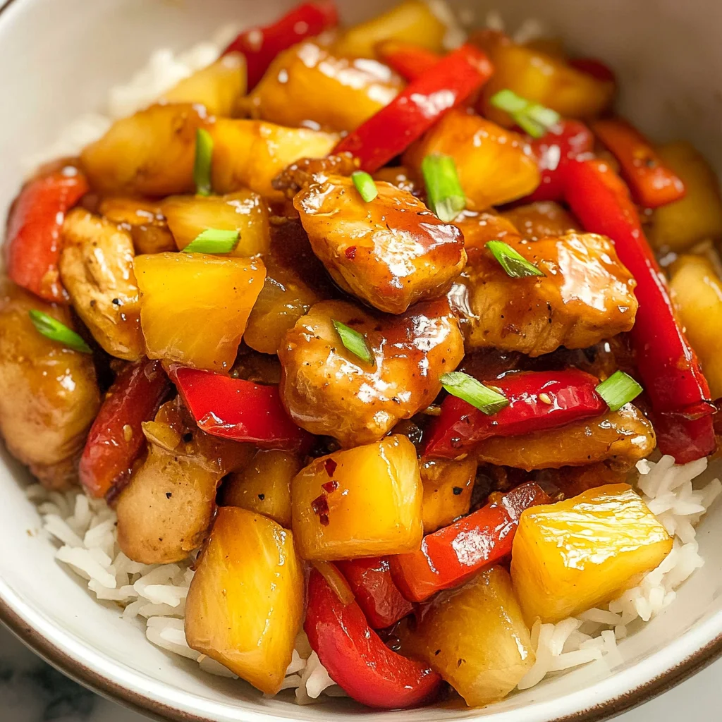 Pineapple Chicken (Asian Style)
