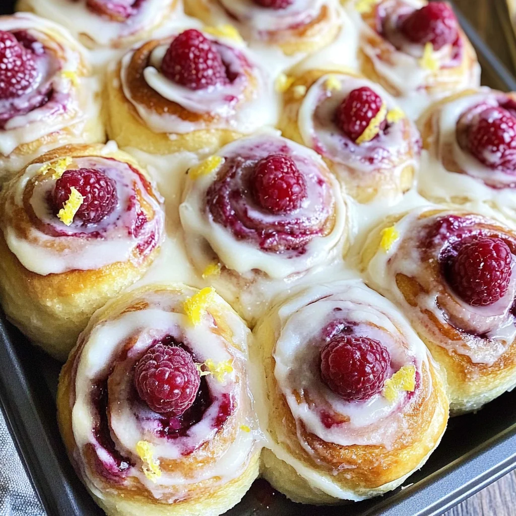 Raspberry Sweet Rolls