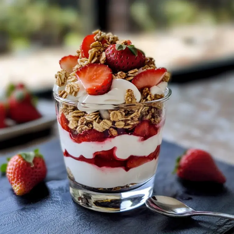 Strawberry Parfait