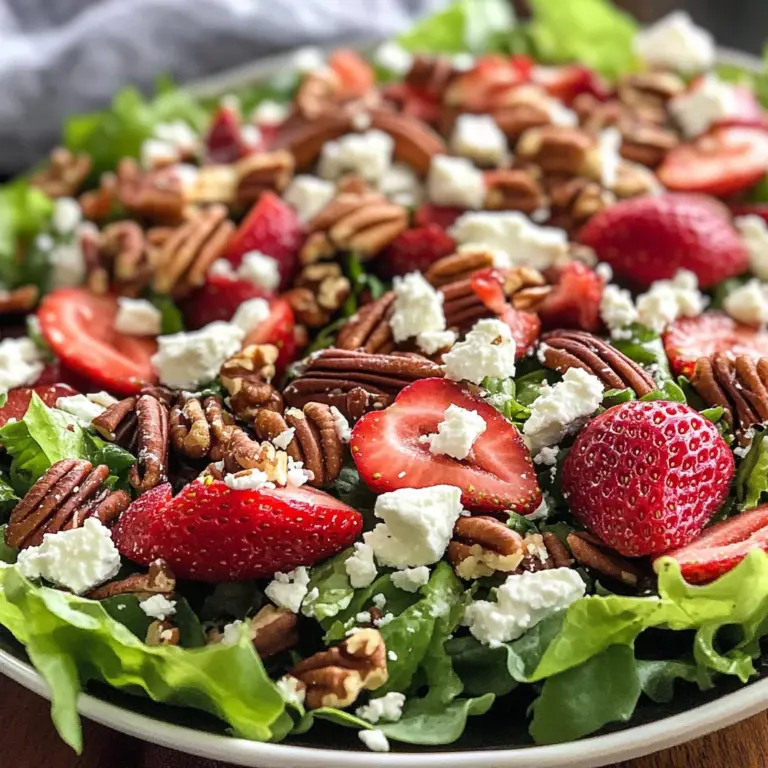 Strawberry Pecan Salad