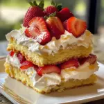 Strawberry Shortcake Recipe with Lemon Curd Whipped Cream