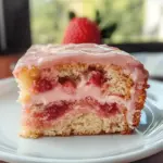 Amazing Strawberry Honeybun Cake