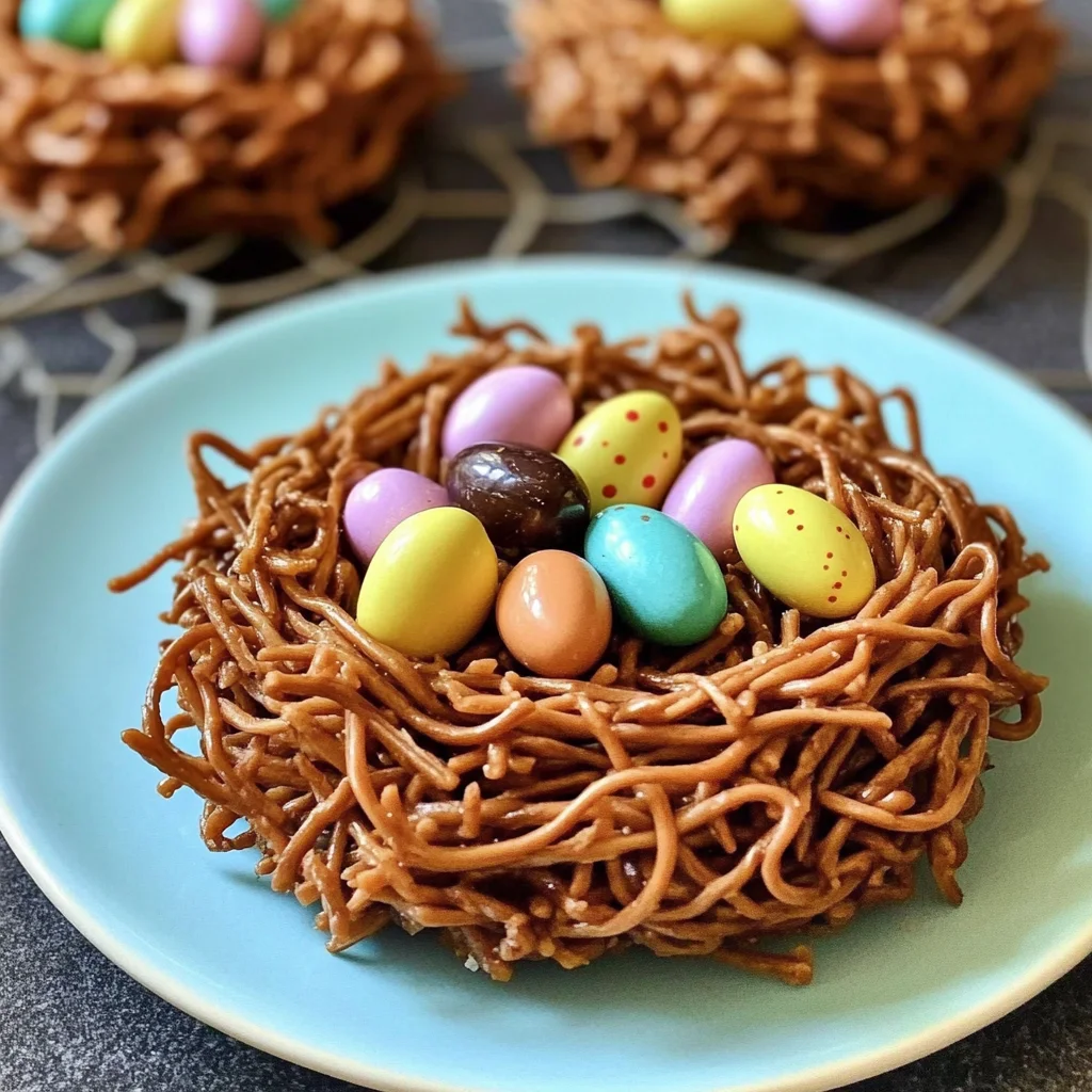 Bird Nest Haystack Cookie
