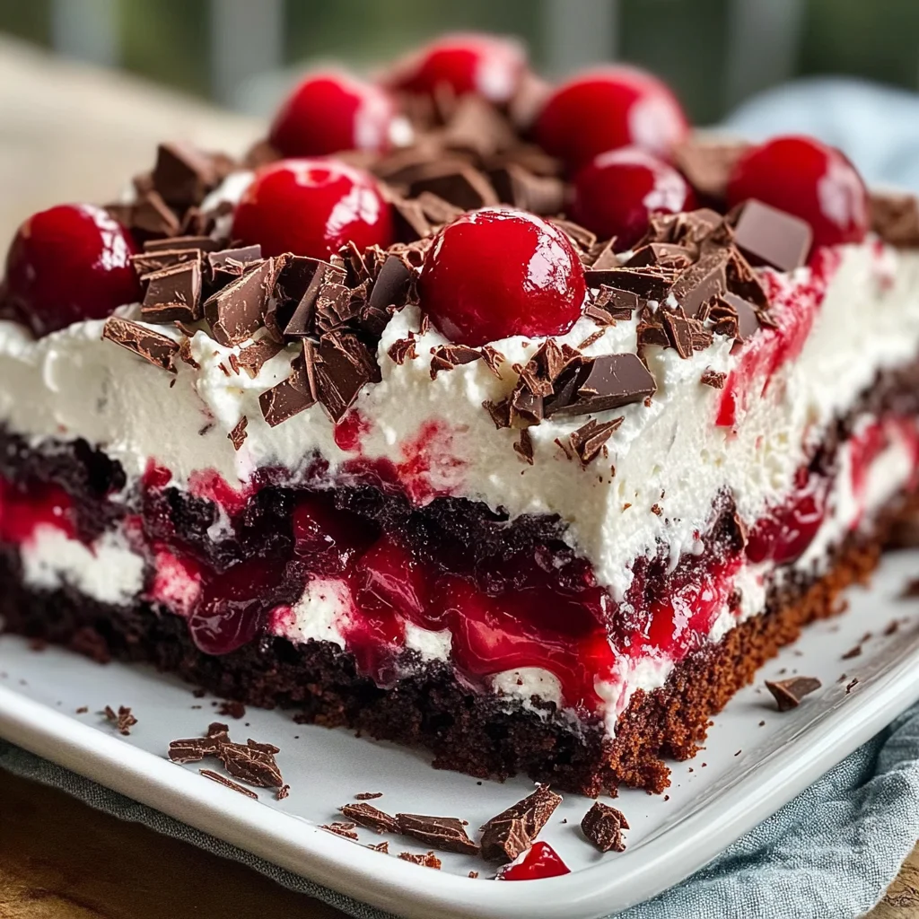 Black Forest Poke Cake Recipe