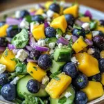 Blueberry Mango Salad Twist