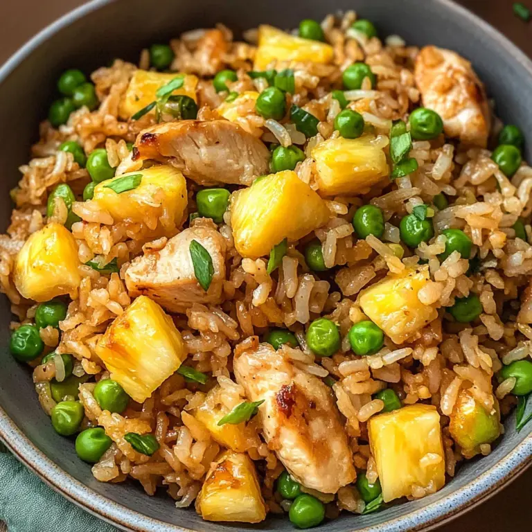 Chicken and Pineapple Fried Rice