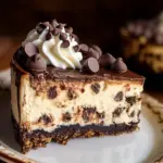 Chocolate Chip Cookie Dough Cheesecake