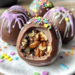 Chocolate Turtle Easter Eggs