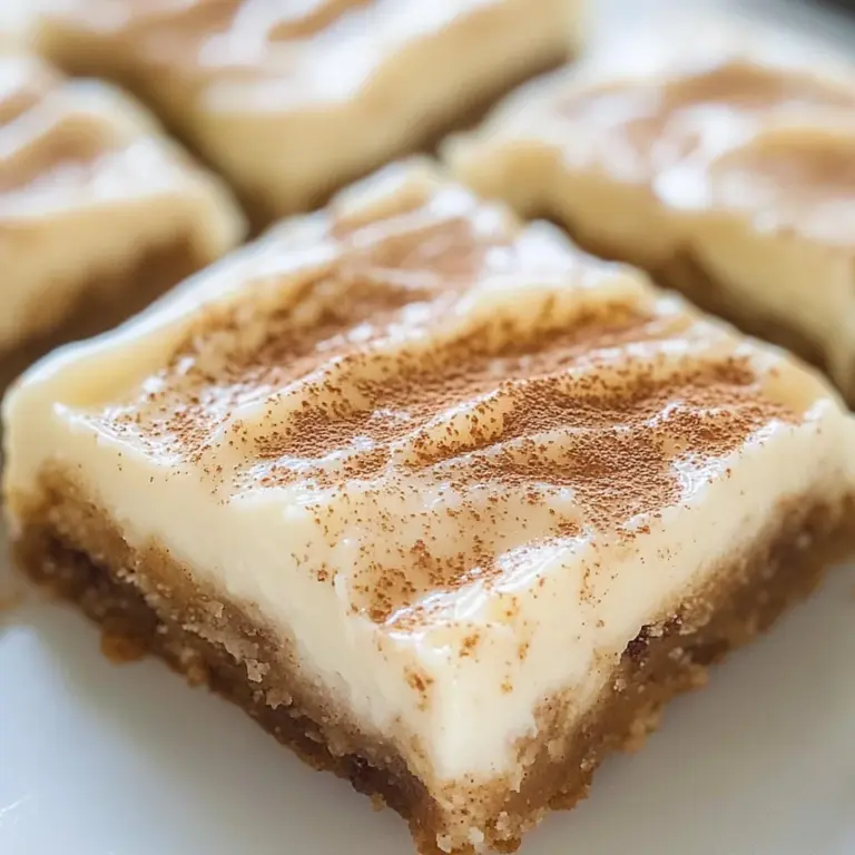 Cinnamon Roll Bars with Cream Cheese Frosting