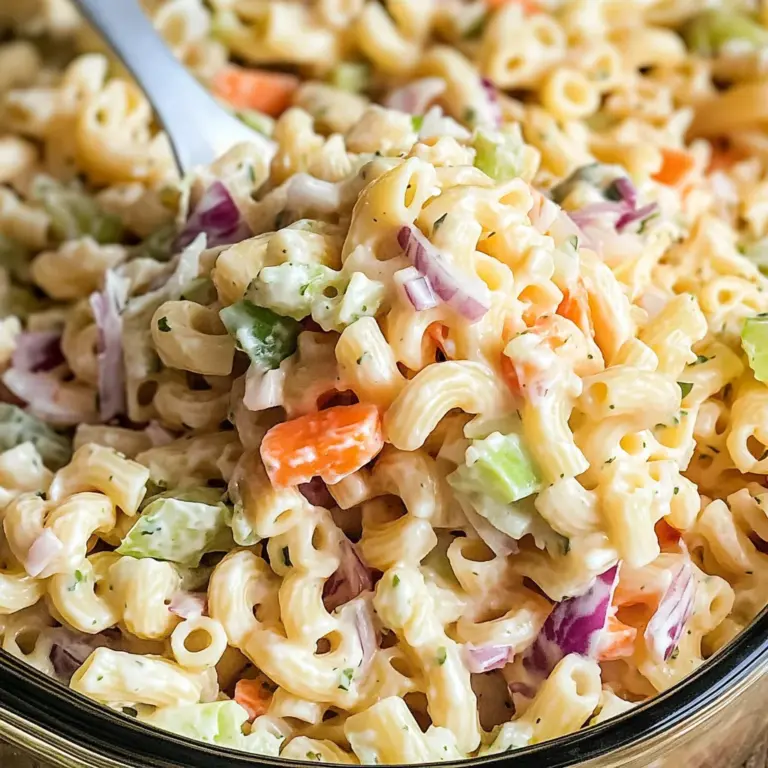 Coleslaw Pasta Salad