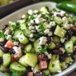 Cucumber Black Bean Salad
