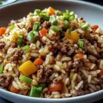 Dirty Rice with Ground Beef