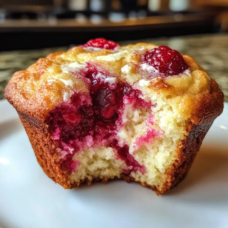 Divine Raspberry and Cream Cheese Muffins: 1 Secret for Pure Bliss