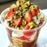 Dubai Strawberry Cups