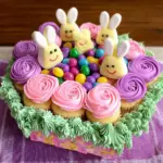 Easter Basket Cupcakes