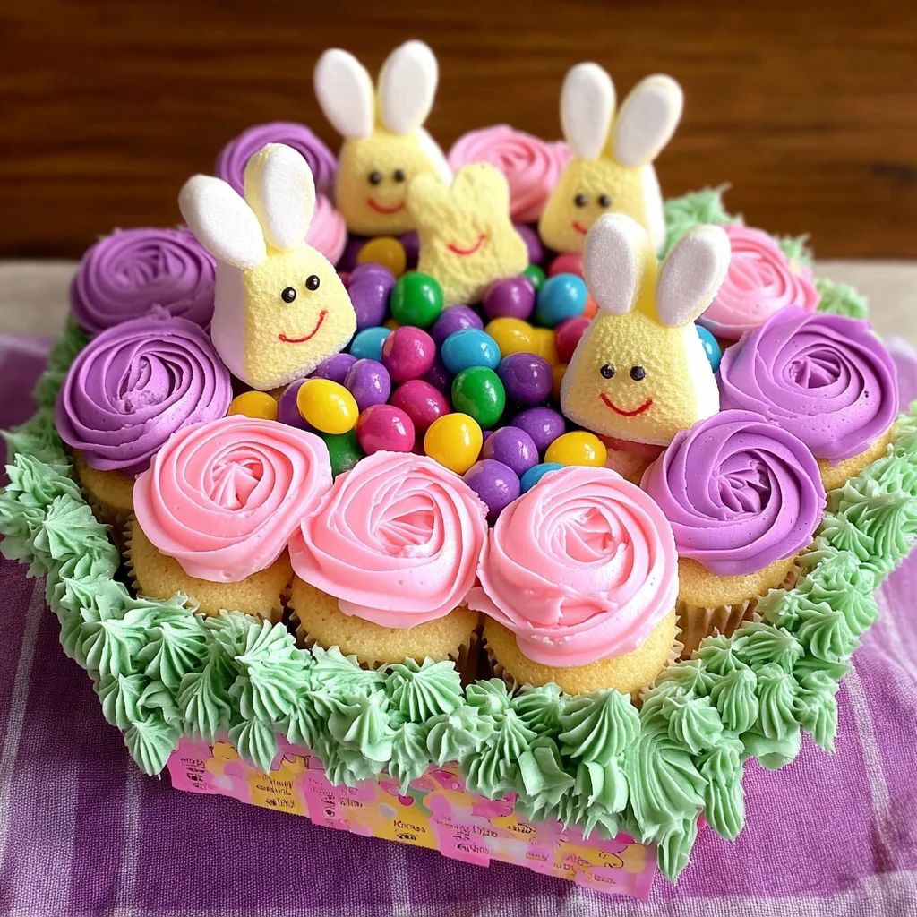 Easter Basket Cupcakes