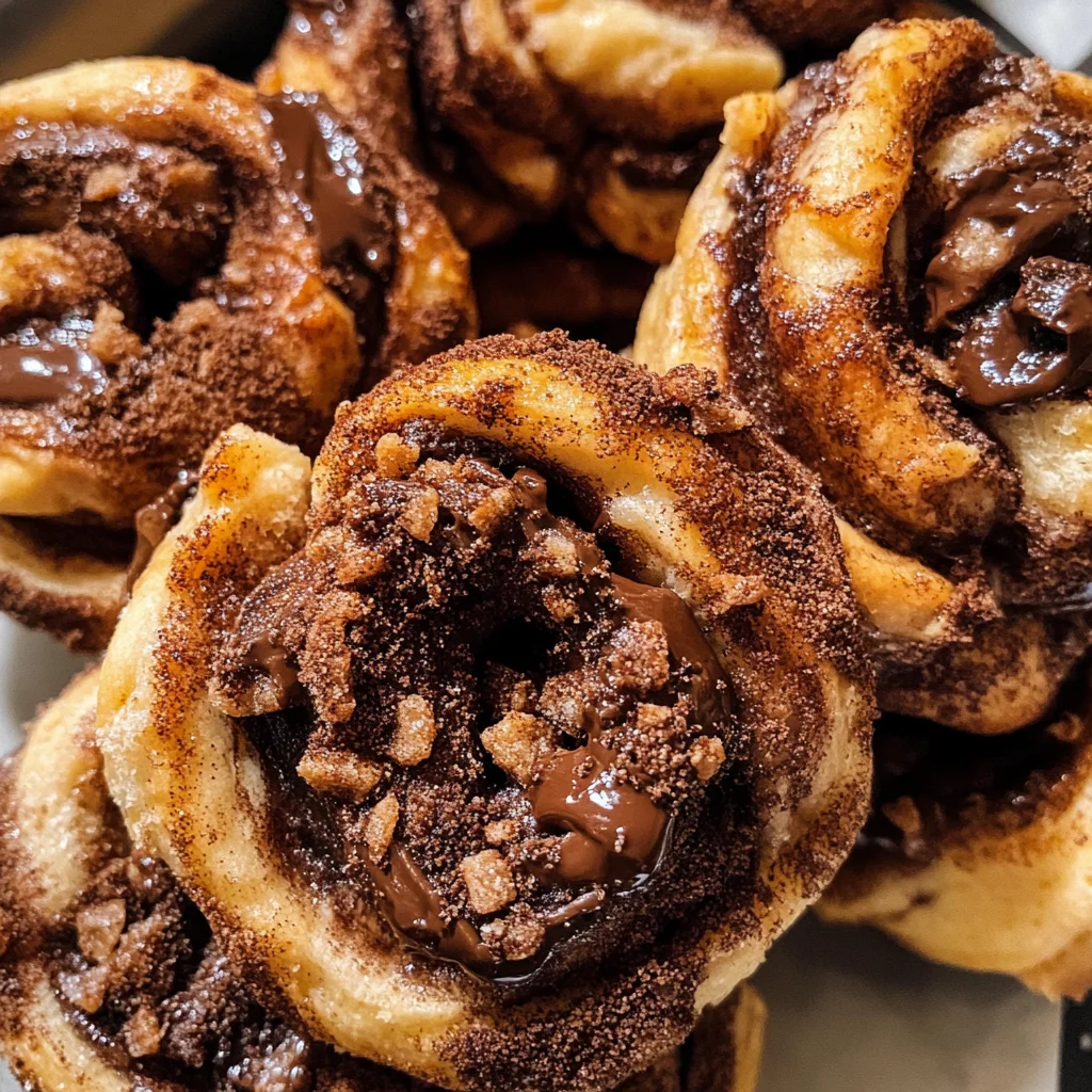 Easy Chocolate Cinnamon Crunch Knots
