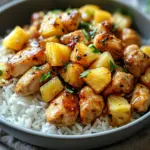 Easy Pineapple Chicken with Rice Everyone Loves