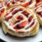 Fluffy Strawberry Rolls - Alrightwithme