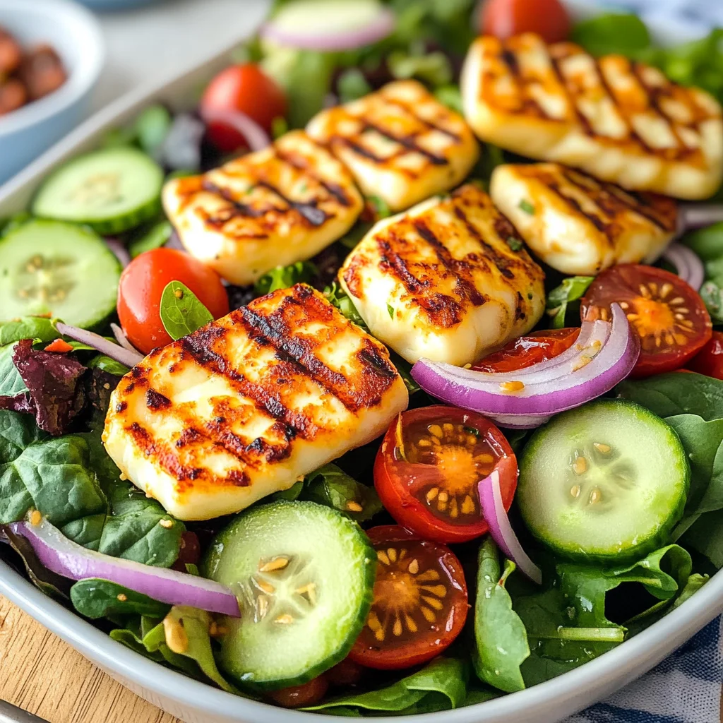Halloumi Salad