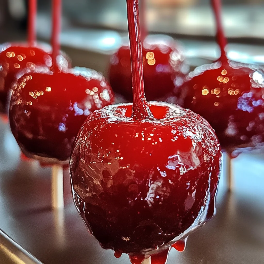 Mini Candy Apples Sticks