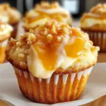 Orange Crumble Cream Cheese Muffins