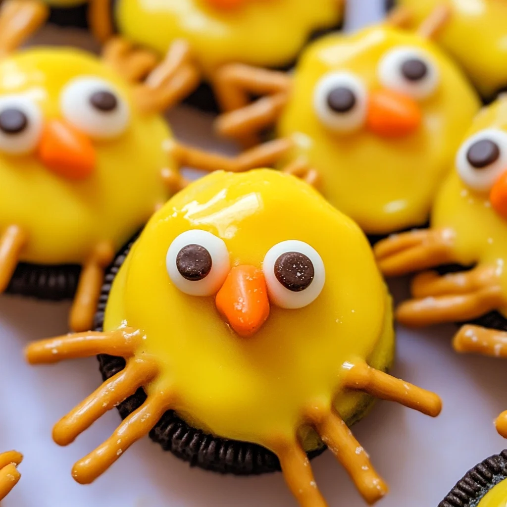Oreo Easter Chicks