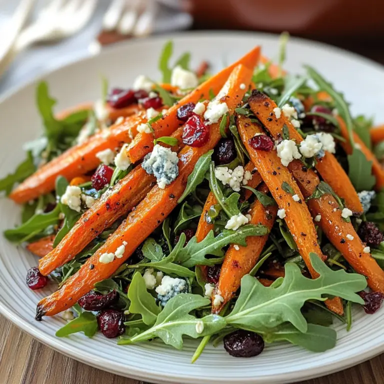 Roasted Carrot Salad