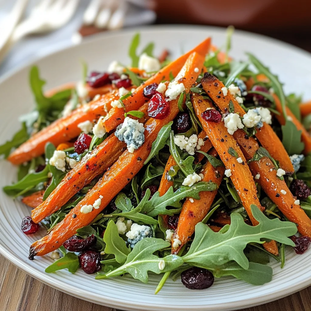 Roasted Carrot Salad