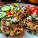 Savor Flavorful Mediterranean Chicken Patties in Minutes