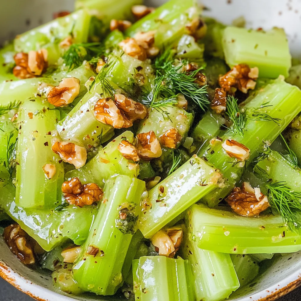 Simple Celery Salad