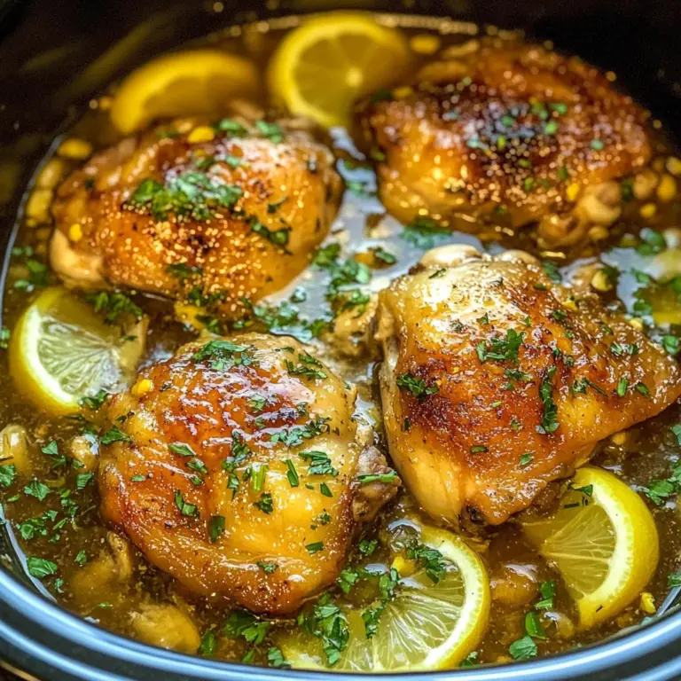 Slow Cooker Chicken Thighs Recipe