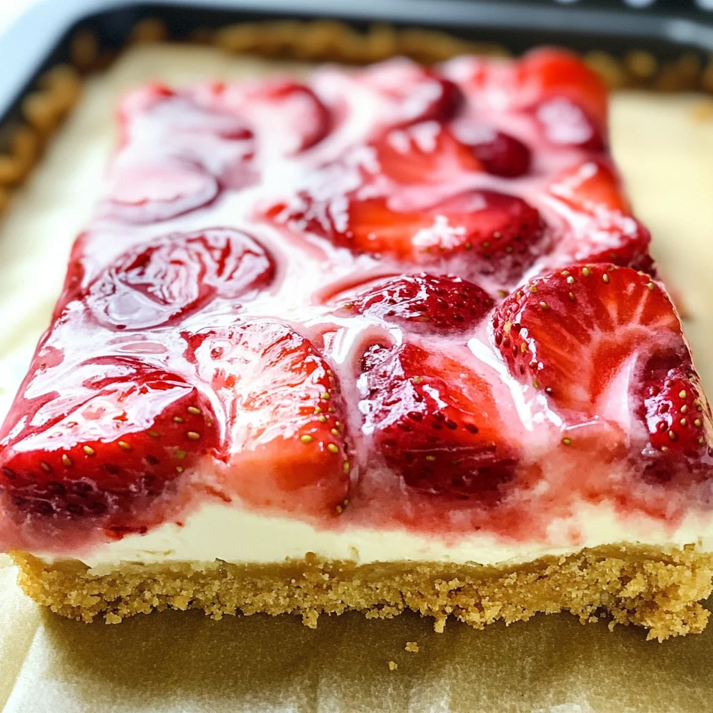 Strawberry Cheesecake Bars